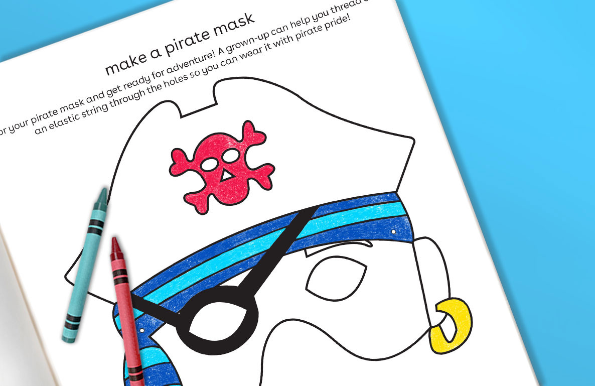 make a pirate mask